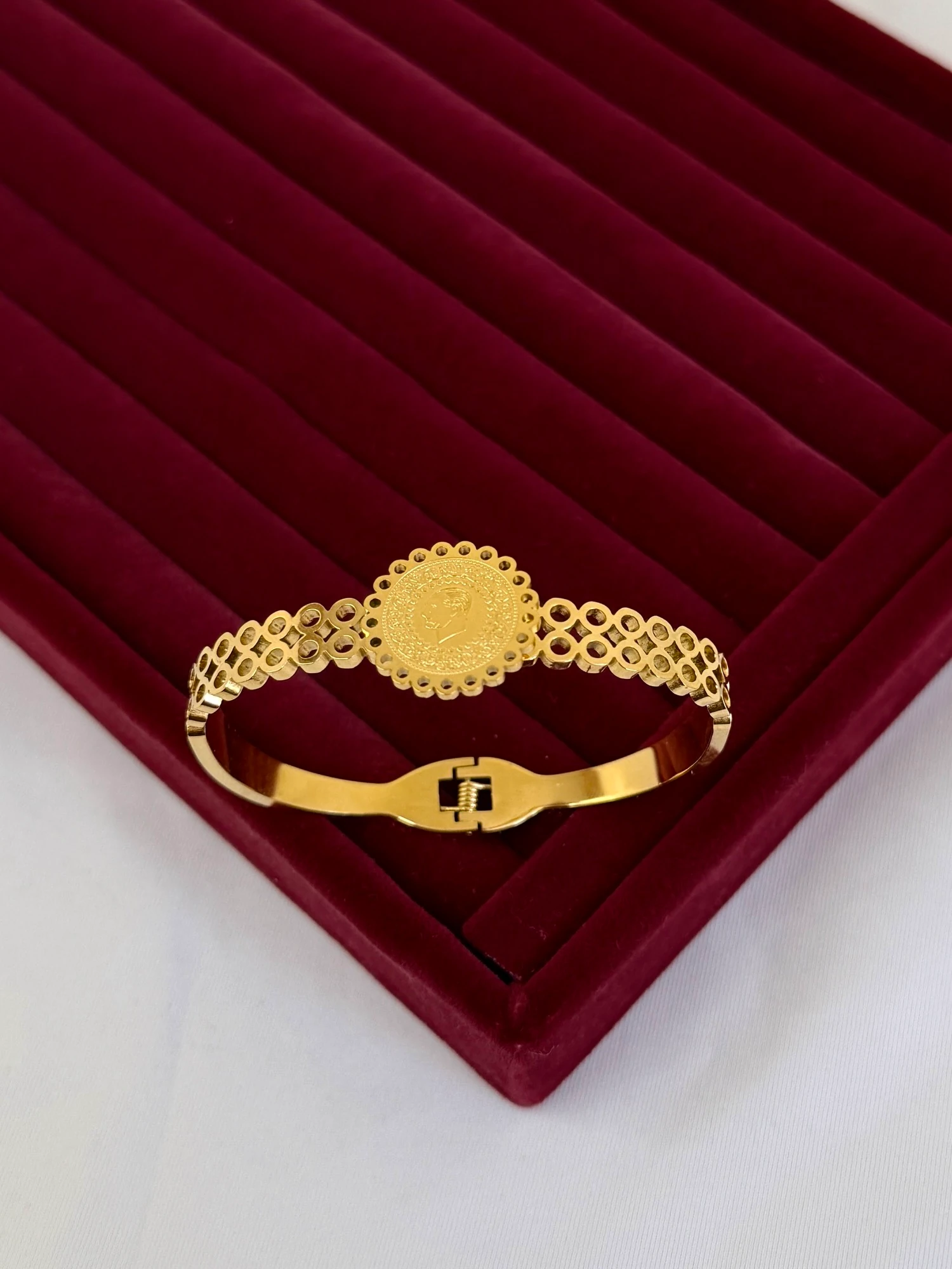 çelik gold çeyrek kelepçe