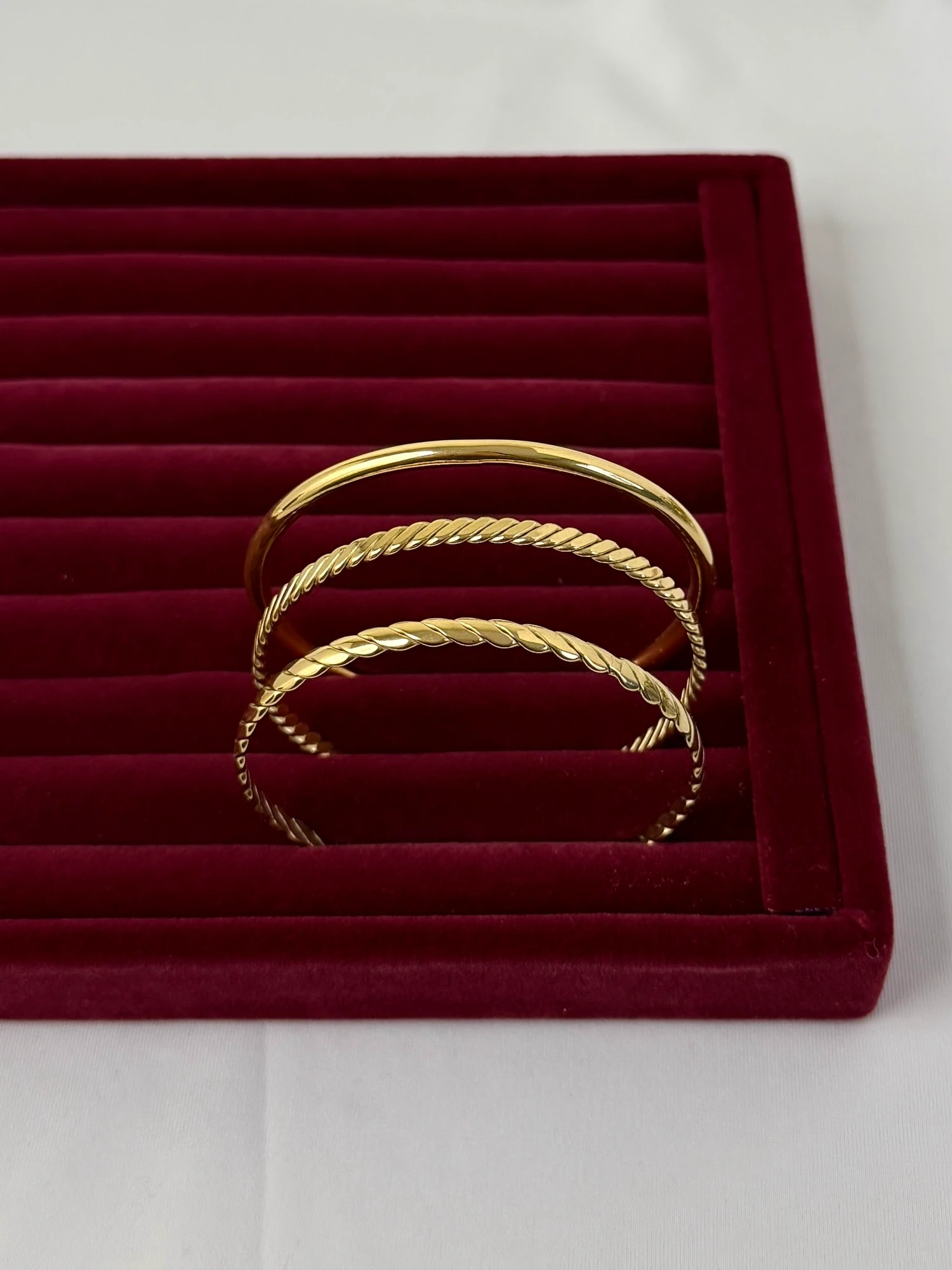 çelik gold desenli 65mm ajda kelepçe
