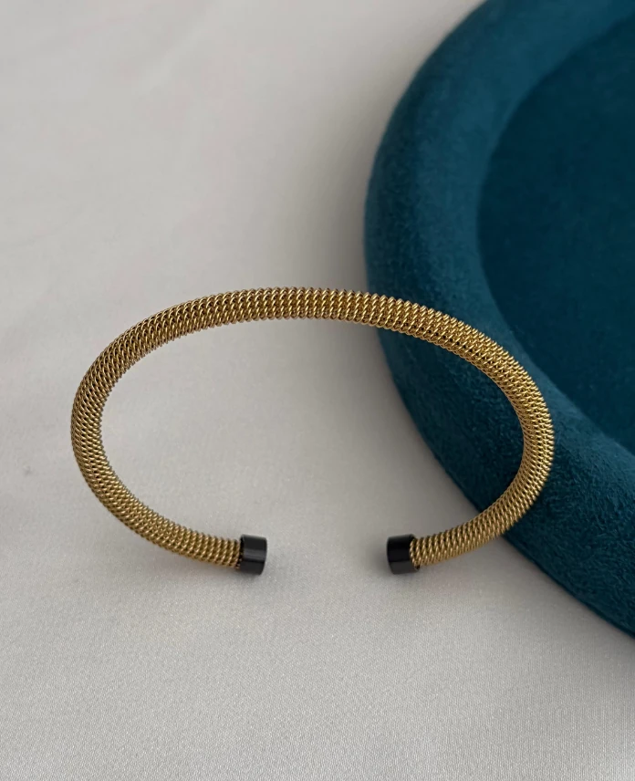 çelik gold açık hasır kelepçe
