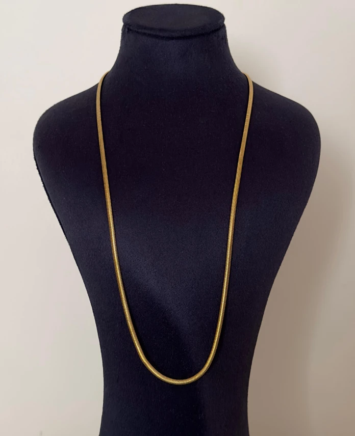 çelik italyan 60cm kolye