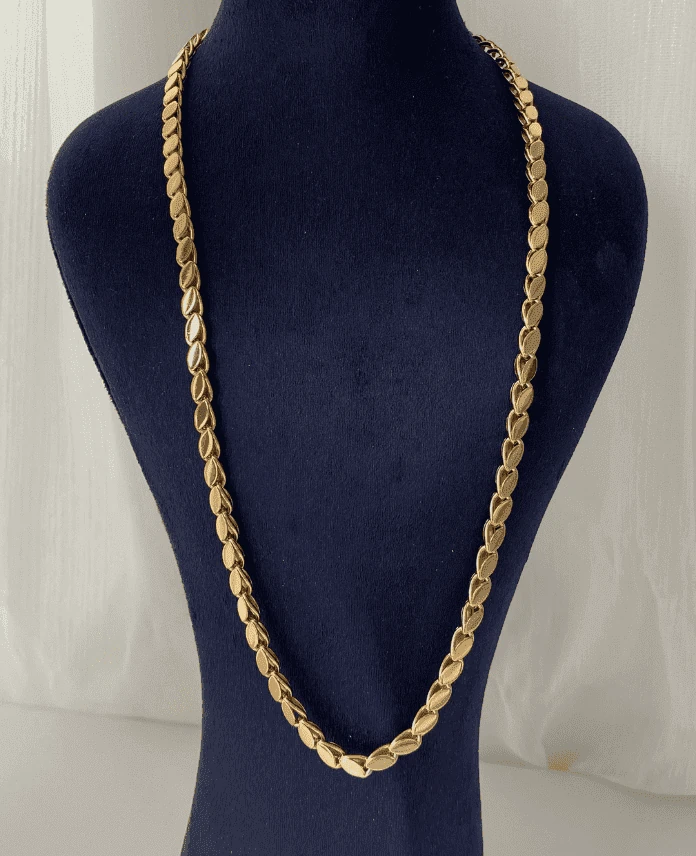 Çelik Arpa 60cm Kolye
