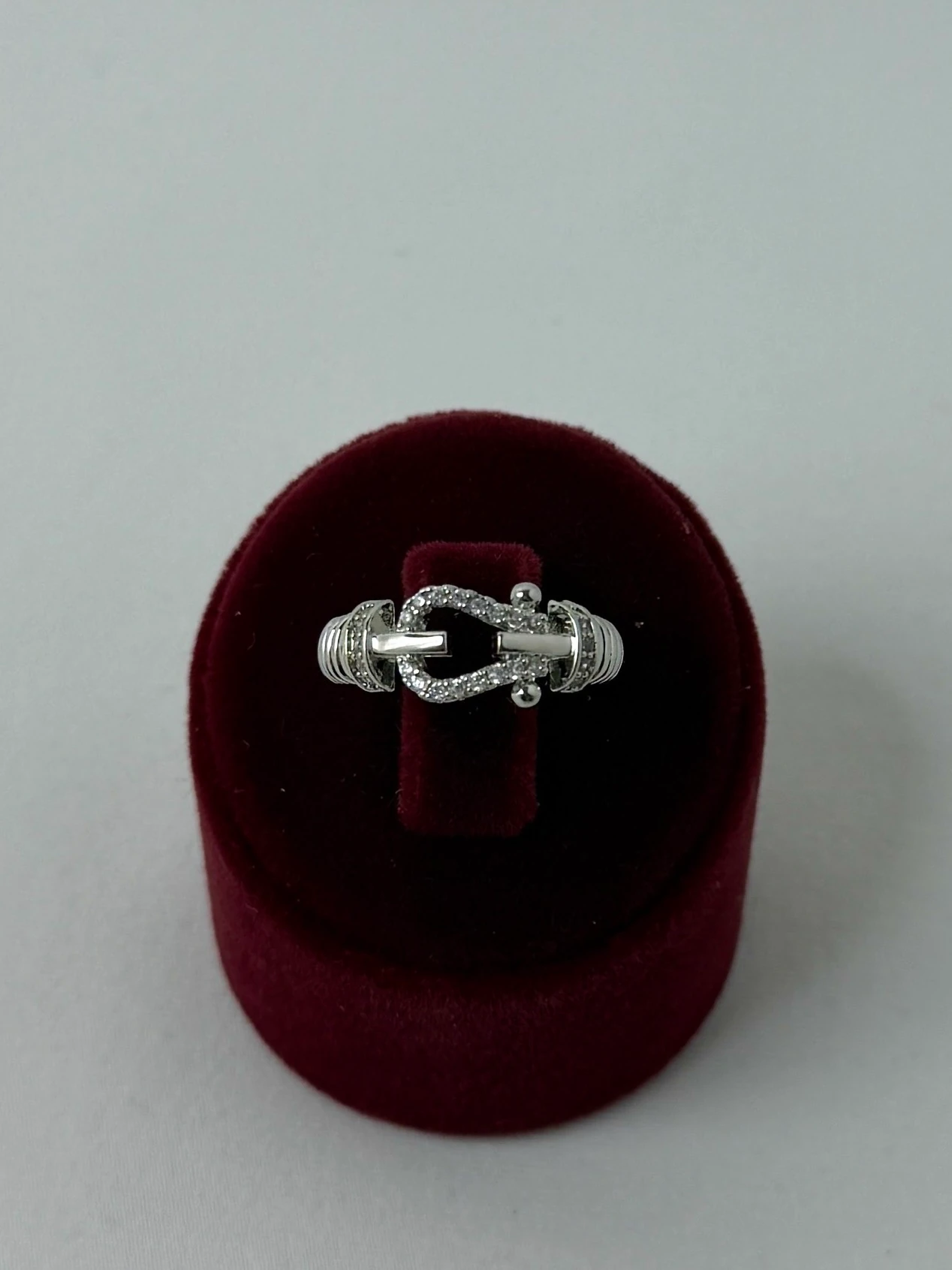 çelik silver numaralı kemer taşlı yüzük