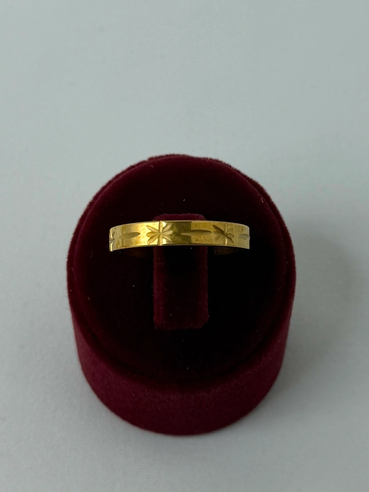 çelik gold numaralı alyans yüzük