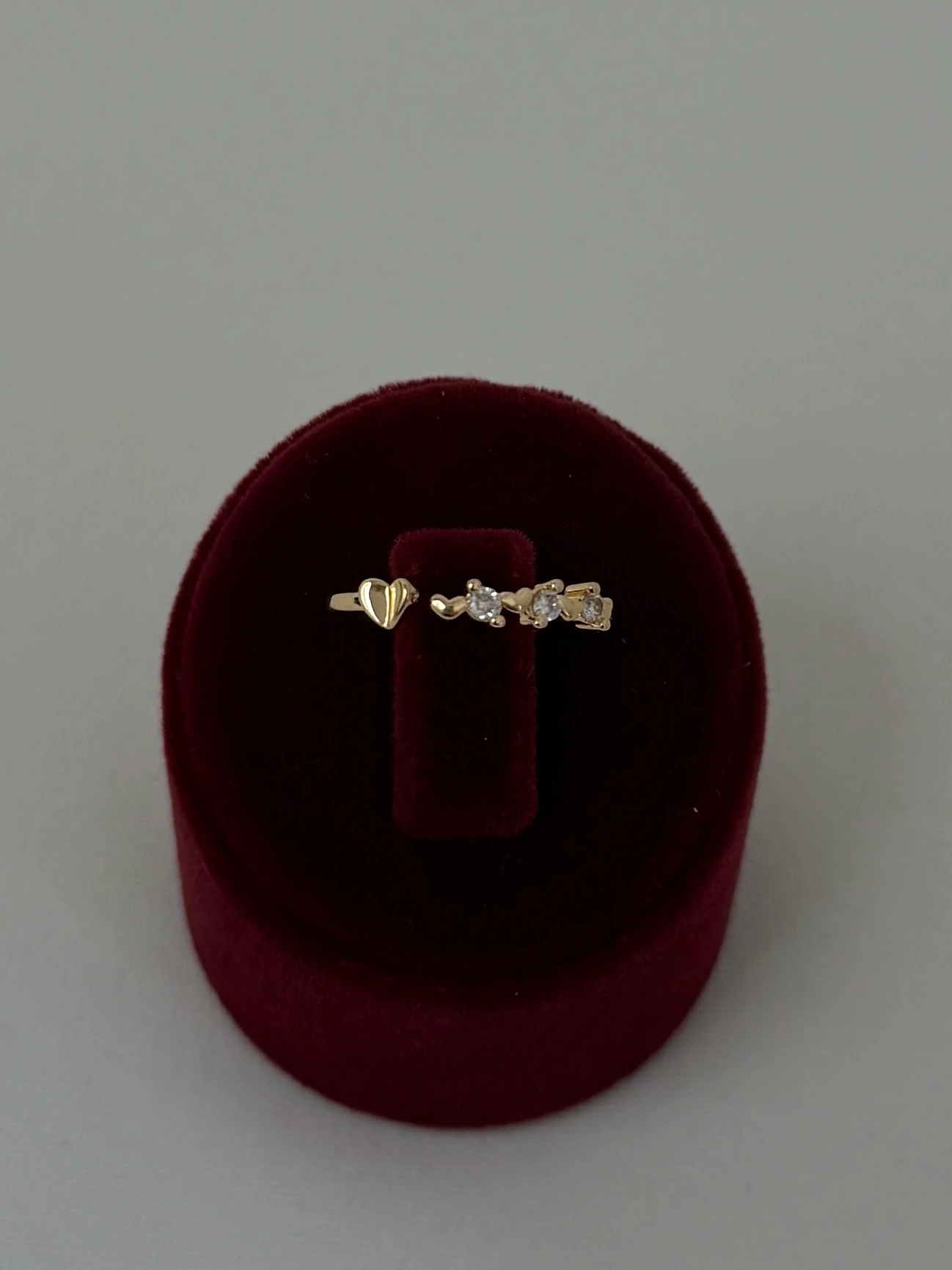 pirinç gold ayarlanabilir yüzük