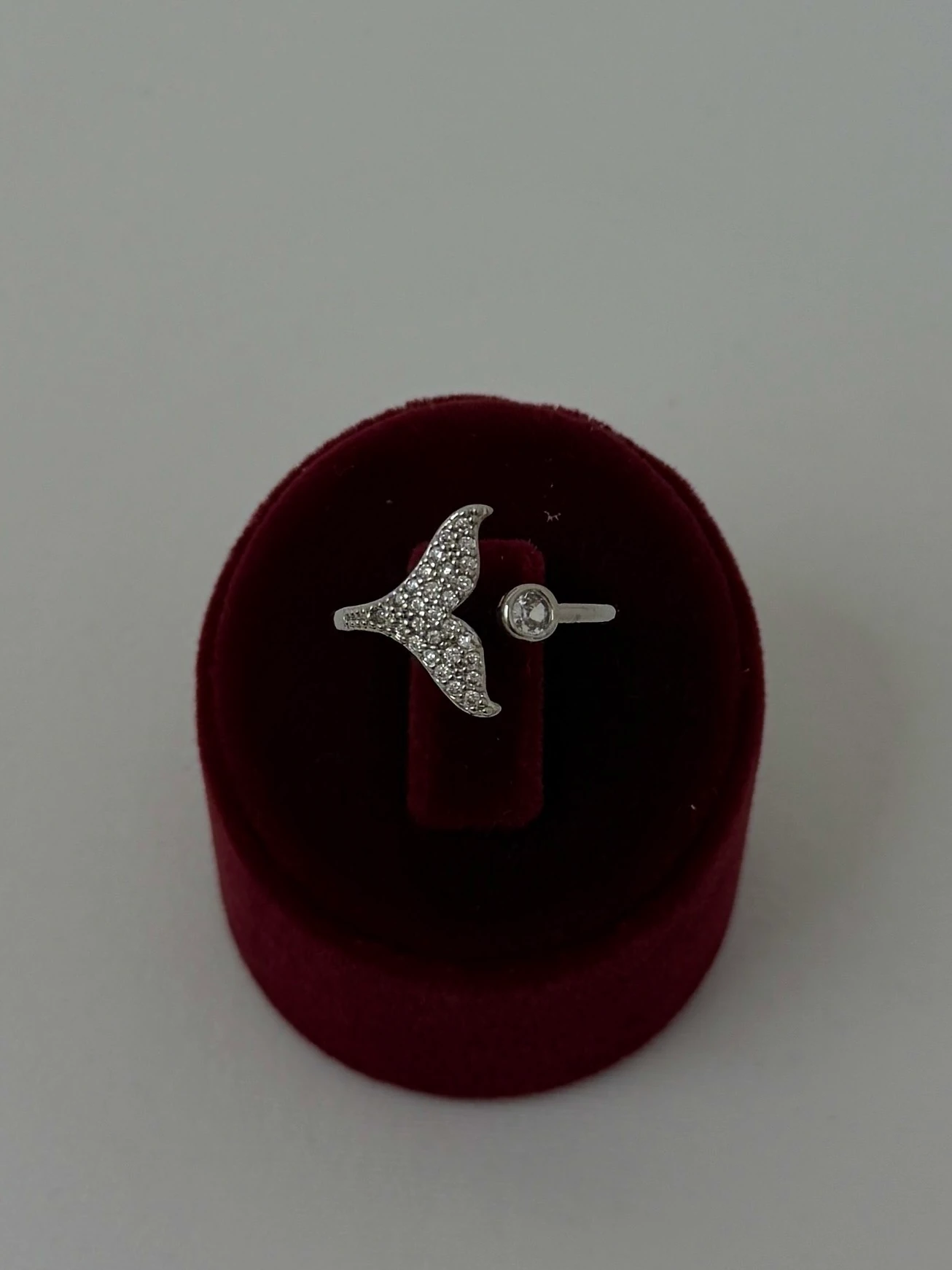 pirinç silver ayarlanabilir yüzük