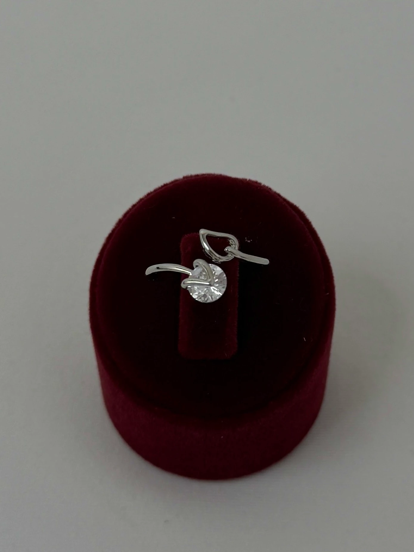 pirinç silver ayarlanabilir yüzük