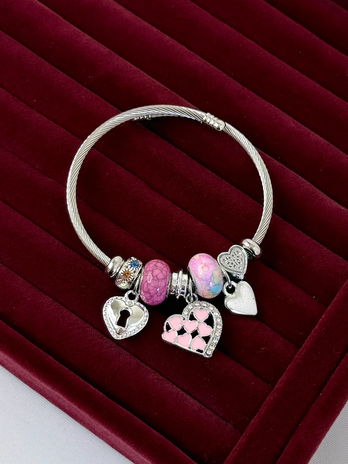silver kalp pembe pndr