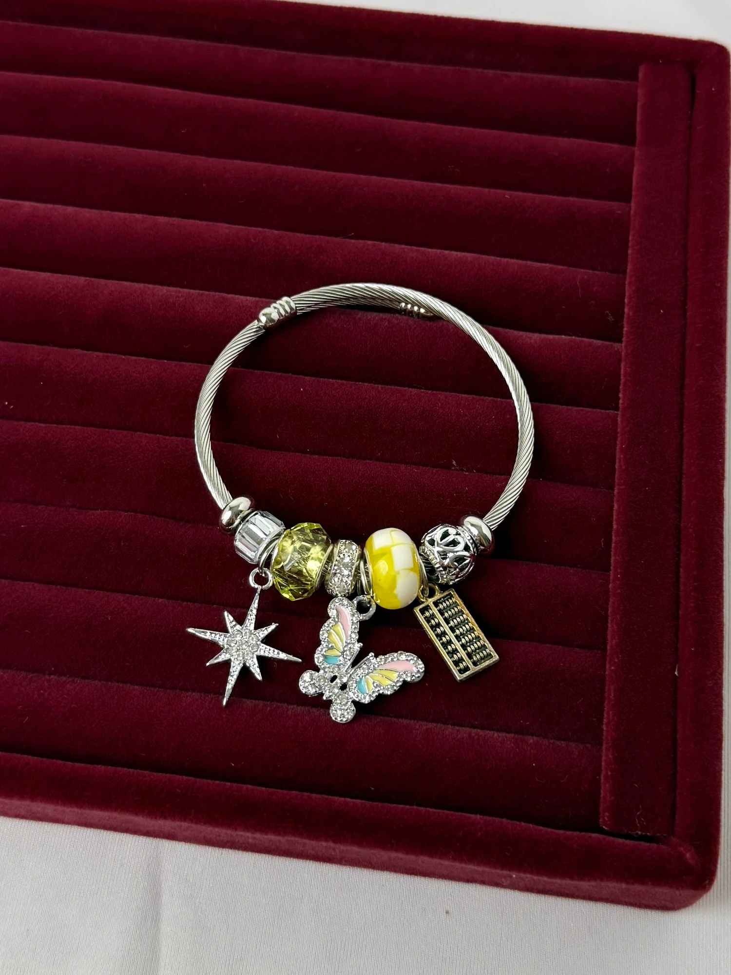 silver kelebek sarı pndr