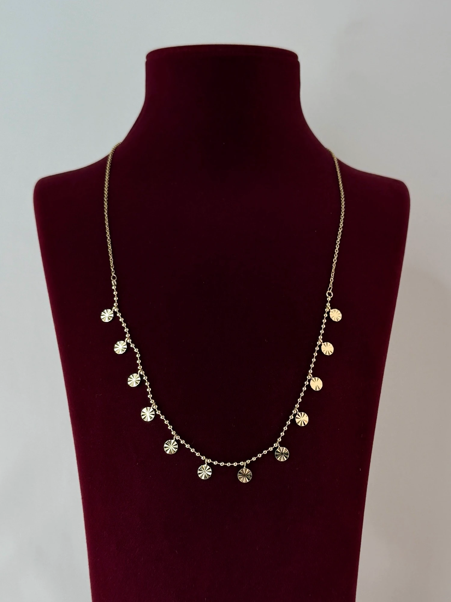 vip CM gold 60cm yuvarlaklı kolye