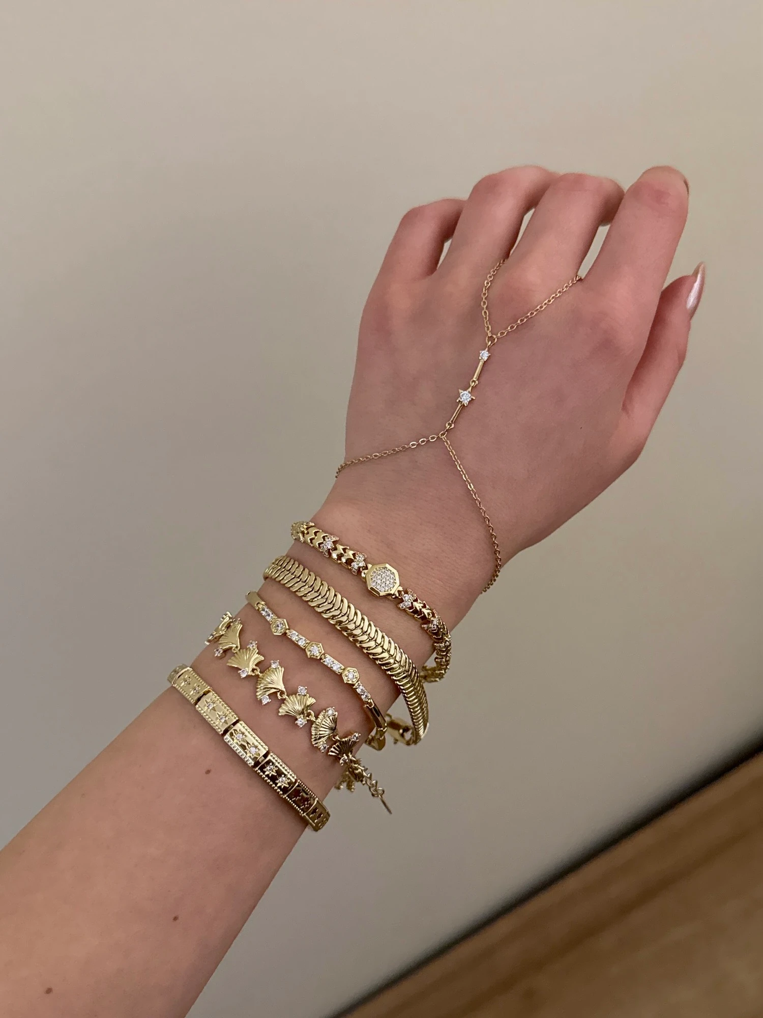 xuping gold bileklik şahmeran seti