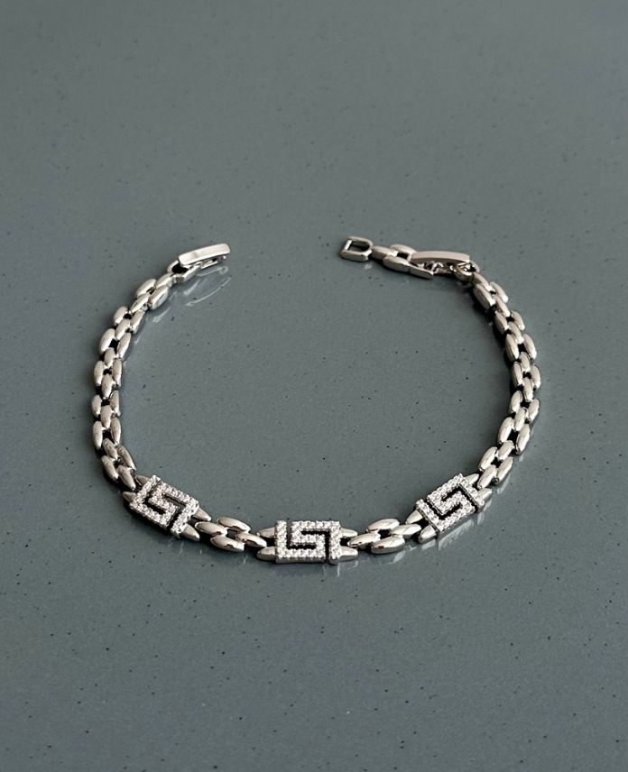 xuping silver labirent taşlı bileklik
