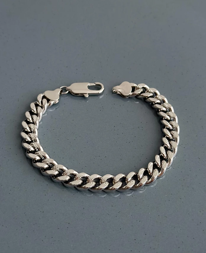 xuping silver zincir tırtıklı bileklik