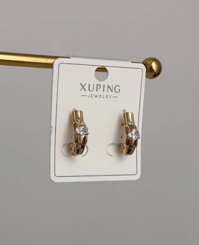Xuping Tektaşlı Küpe