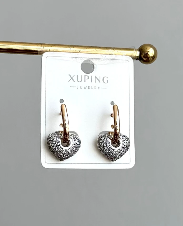 xuping multi kalp küpe