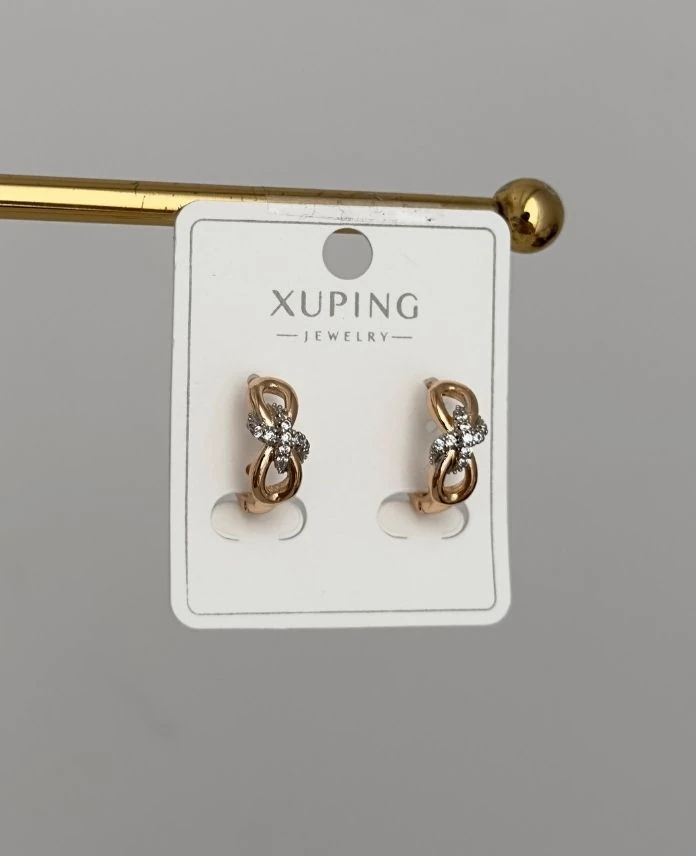 Xuping Sonsuzluk Taşlı Küpe