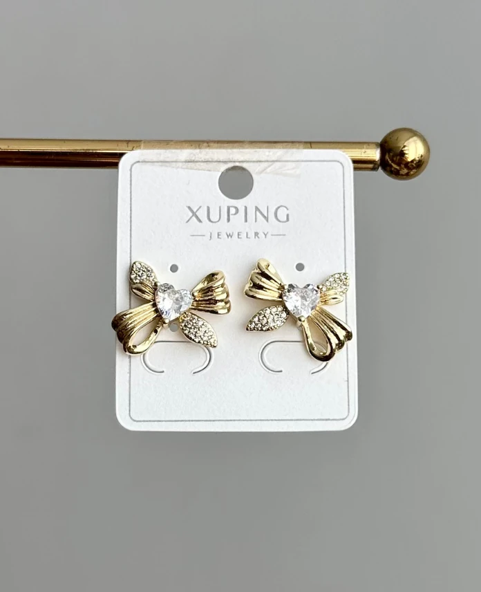 xuping gold kurdele taşlıküpe